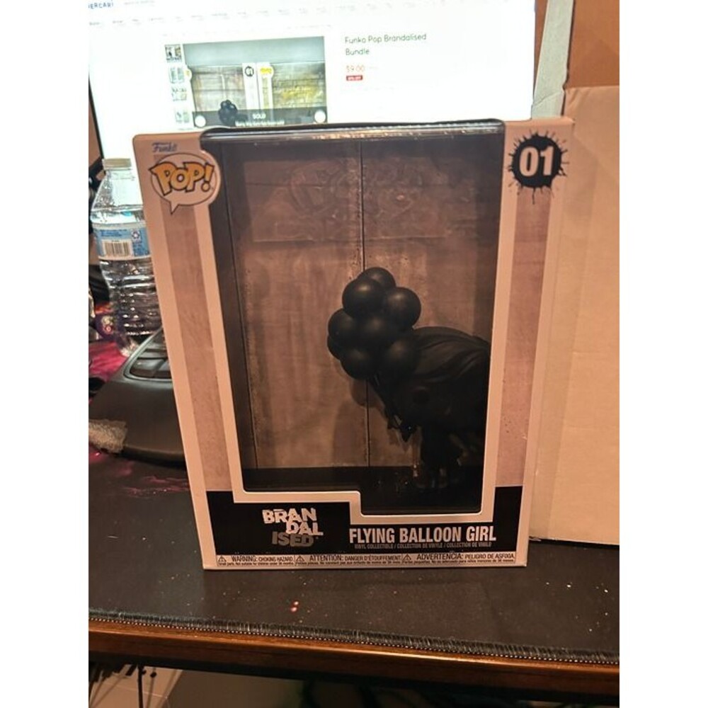 Funko Pop BRANDALISED Banksy Flying Balloon Girl Deluxe Hard Case